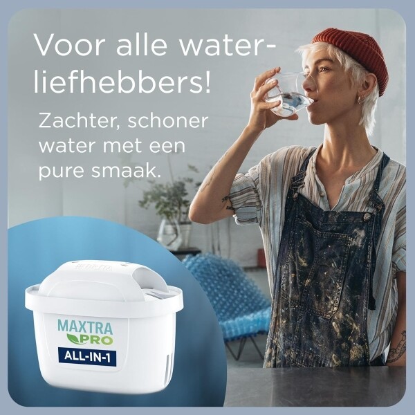 Brita - Glas Wasserfilterkanne + 1 Maxtra Filterkartusche 1ST