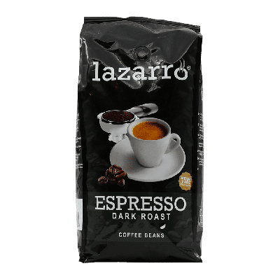 Lazarro Espresso dunkel geröstet - Kaffeebohnen - 1 Kilo