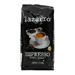 Lazarro Espresso dunkel geröstet - Kaffeebohnen - 1 Kilo